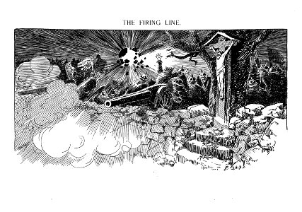 The firing line. - Luther D. Bradley