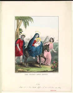 The flight into Egypt - lith. & pub. by J. Baillie. LCCN95502273
