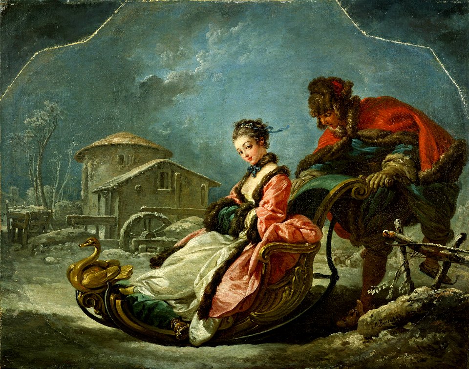 The Four Seasons, Winter - Boucher 1755