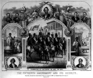 The Fifteenth Amendment and its results LCCN2003690774