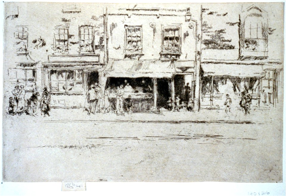 The fish-shop, busy Chelsea LCCN2002721114