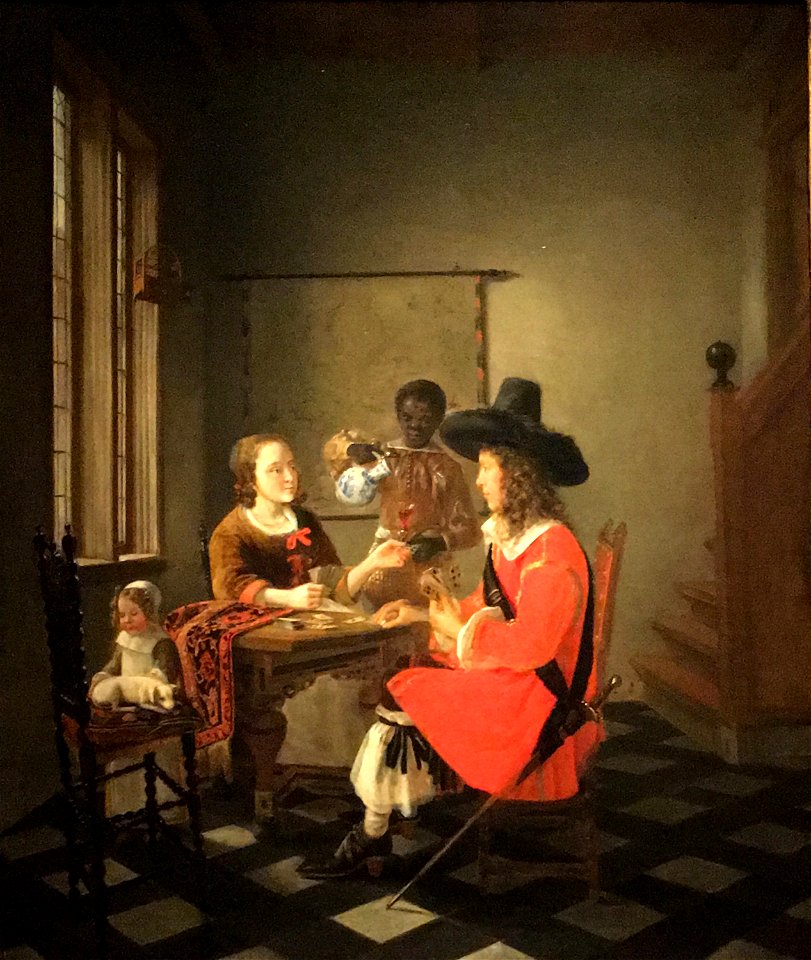 The Game of Cards - Hendrik van der Burch