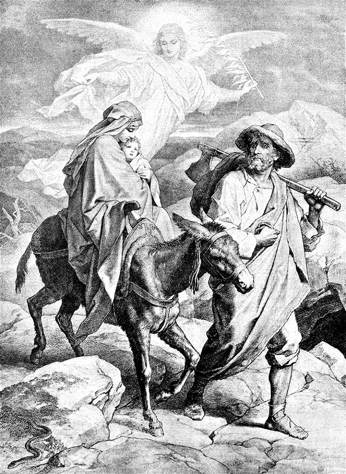 THE FLIGHT INTO EGYPT