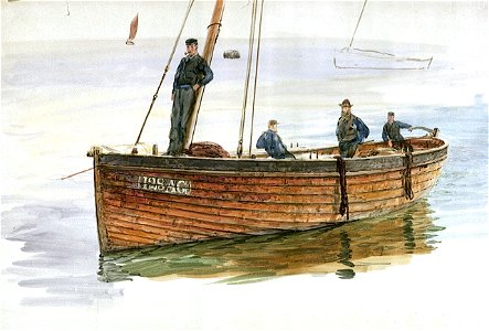 The Fisher Lass (A Loch Fyne Herring Skiff) RMG PW1976
