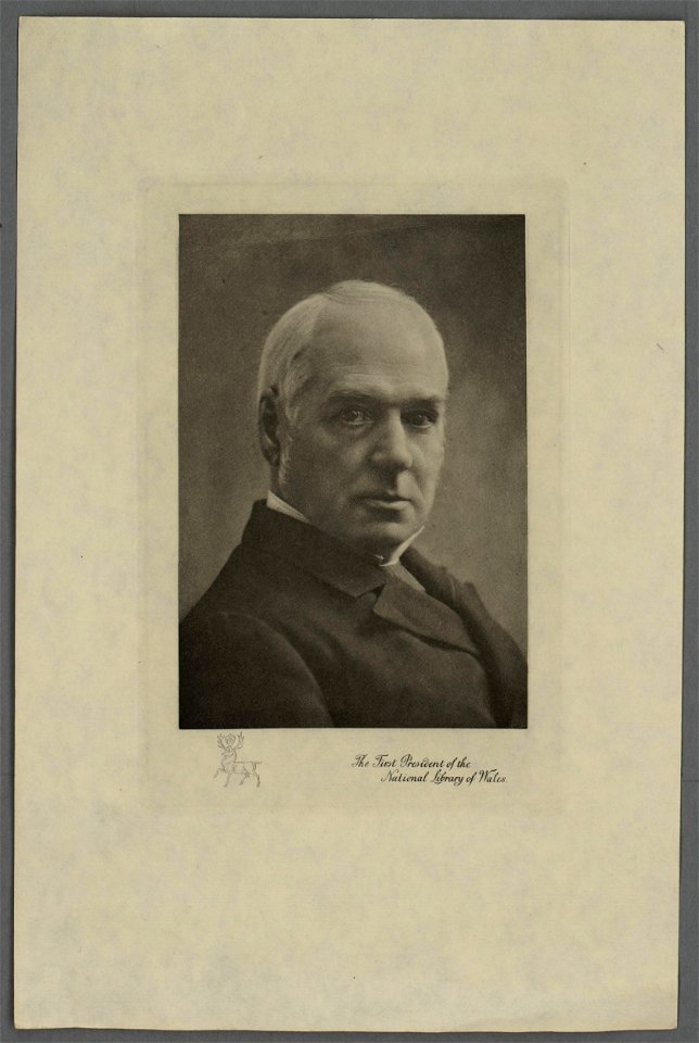 The first President of the National Library of Wales (5294042)