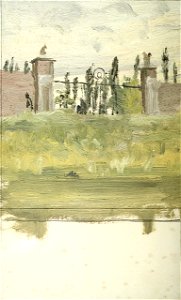 The Gates to a Garden or Cemetery RMG PU0435