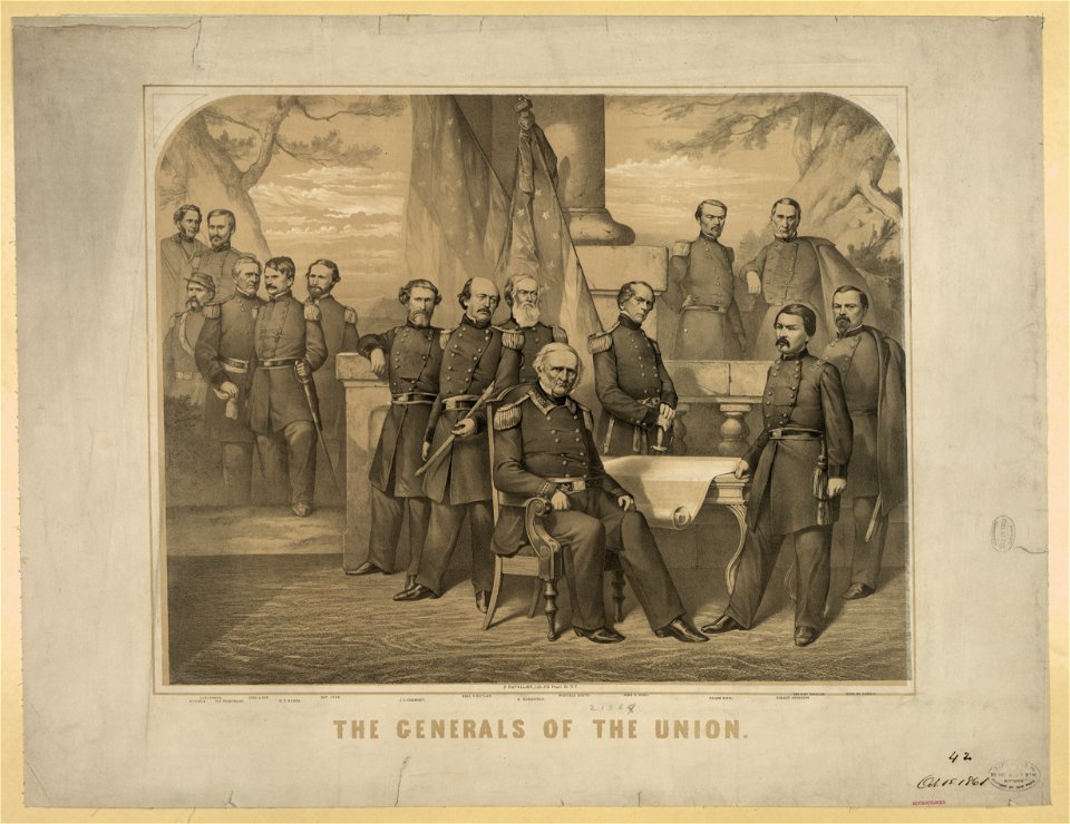 The generals of the Union LCCN2003677591