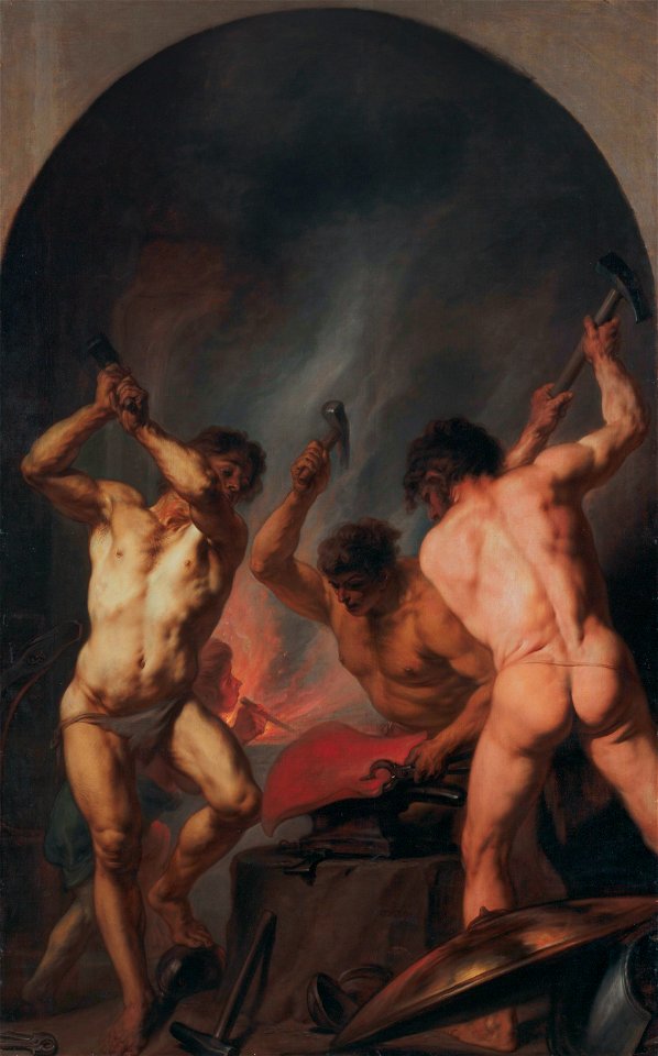 The Forge of Vulcan, by Theodoor van Thulden