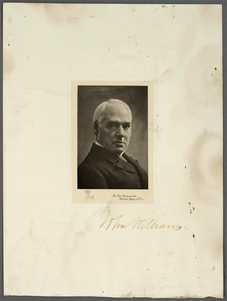 The first President of the National Library of Wales (5294047)