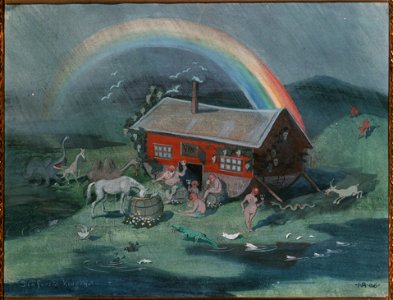 The First Tavern (Ivar Arosenius) - Nationalmuseum - 24439