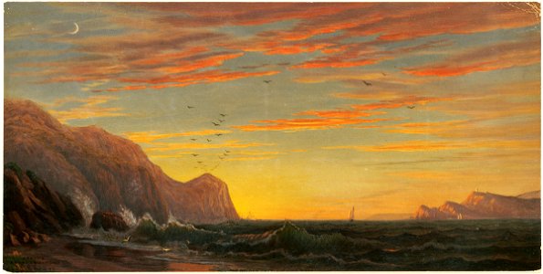 The Golden Gate Looking West 2 (Boston Public Library)