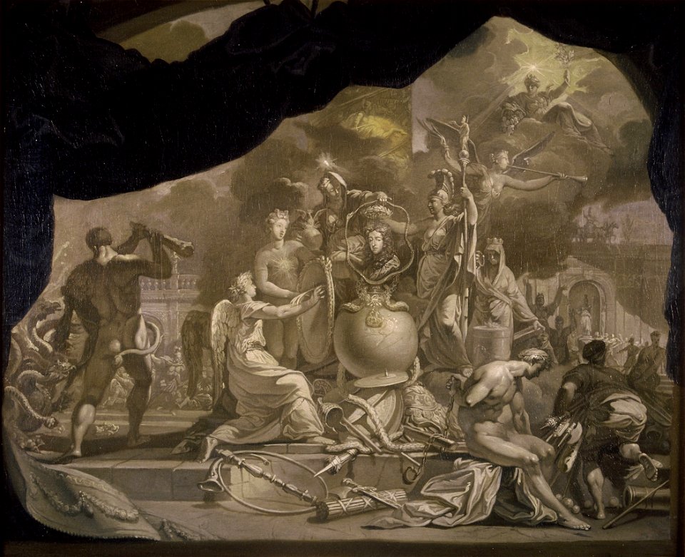The Glorification of Stadholder-King William III by Gerard de Lairesse Het Loo palace