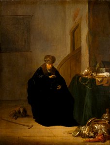 The Gold Weigher - Willem de Poorter - Google Cultural Institute