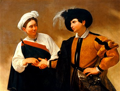 The Fortune Teller-Caravaggio (Rome)