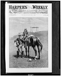 The Frontier trooper's thanatopsis - from the painting by Frederic Remington. LCCN94504955