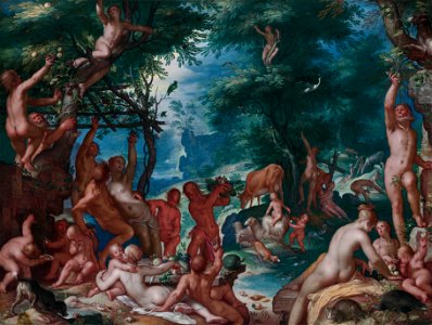 The Golden Era, Aetas Aurea, by Joachim Wtewael