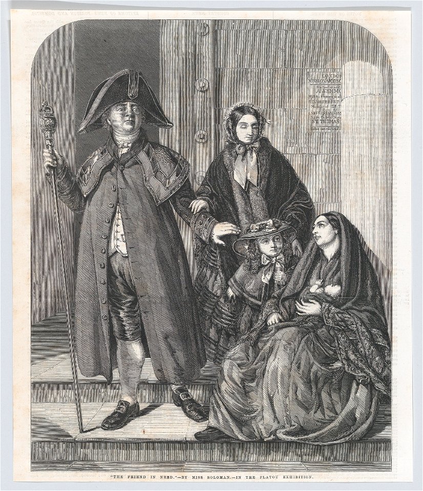 The Friend in Need (from the Illustrated London News) MET DP872979