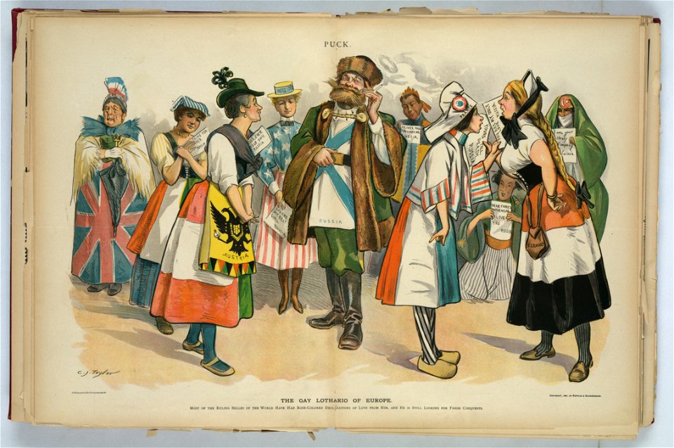 The gay Lothario of Europe - C.J. Taylor. LCCN2012647626