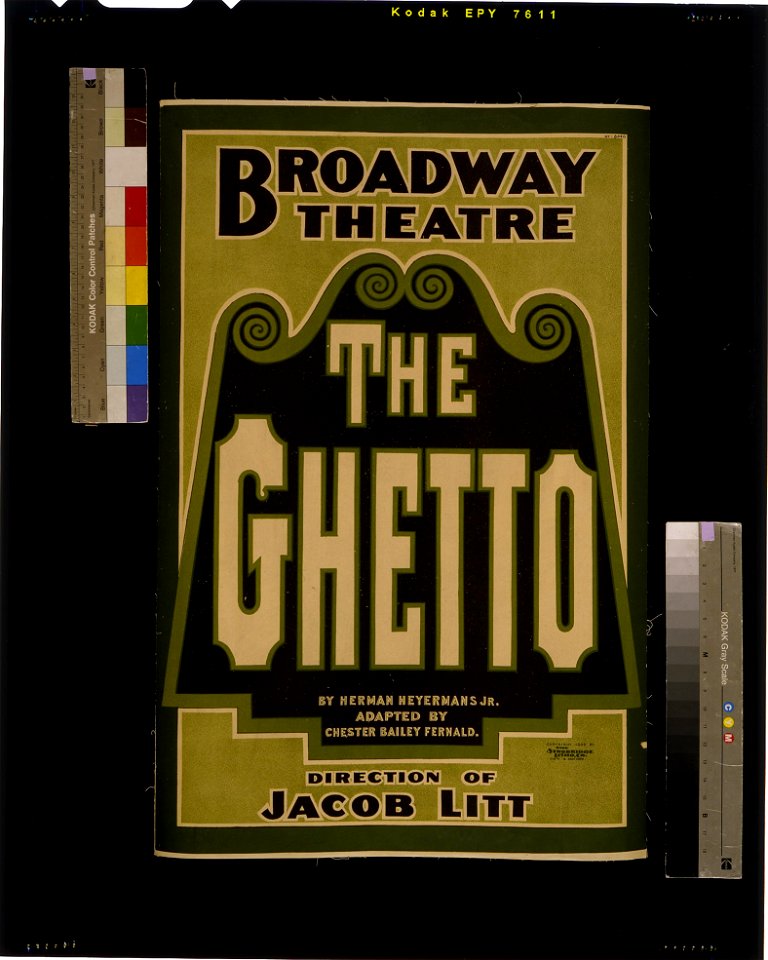 The ghetto by Herman Heyermans (i.e., Heijermans), Jr. ; adapted by Chester Bailey Fernald. LCCN2014636449
