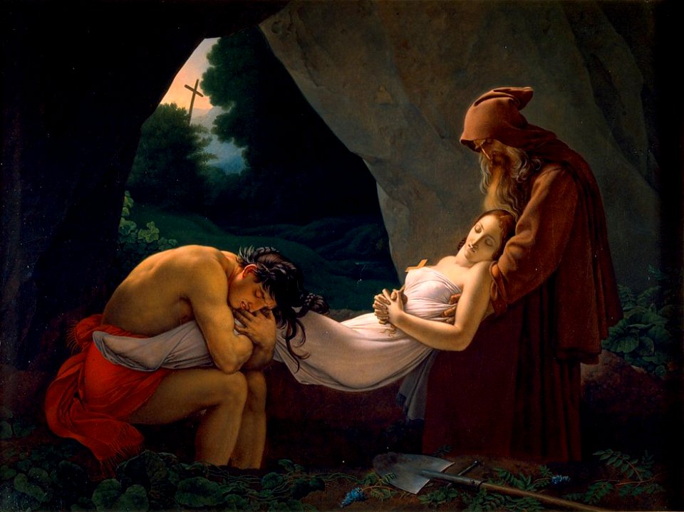 The Funeral of Atala by Anne-Louis De Roussy Girodet-Trioson, High Museum of Art