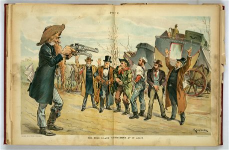 The free silver highwayman at it again - Keppler. LCCN2012648520