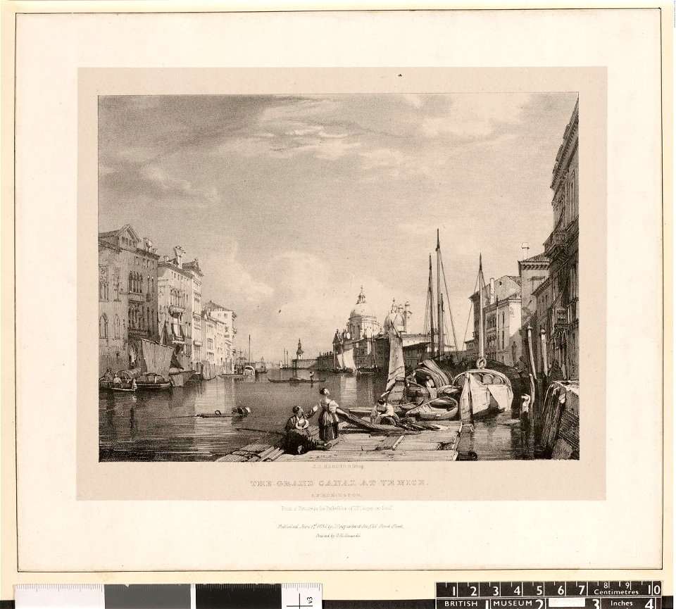 The Grand Canal at Venice (BM 1852,0705.25 1)