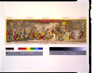 The grand coronation procession of Napoleone the 1st, Emperor of France, from the Church of Notre-Dame, Decr. 2d. 1804 - Js. Gillray inv. & fect. LCCN94512032