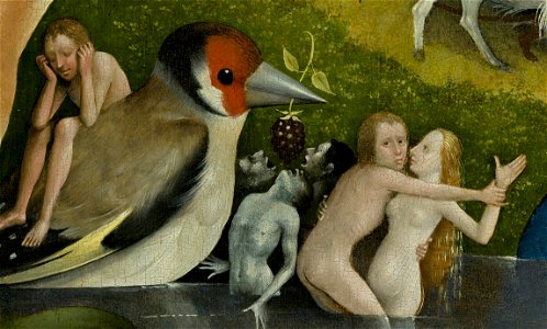 The Garden of Earthly Delights by Bosch High Resolutioncrop