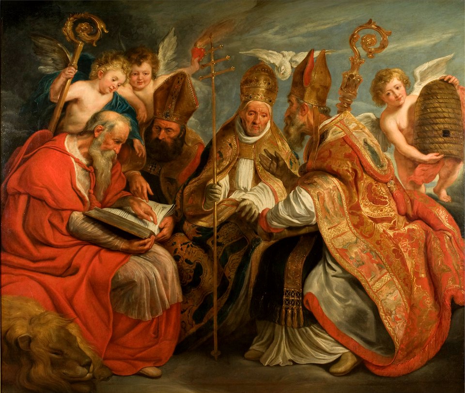 The Four Fathers of the Latin Church - Nationalmuseum - 17598