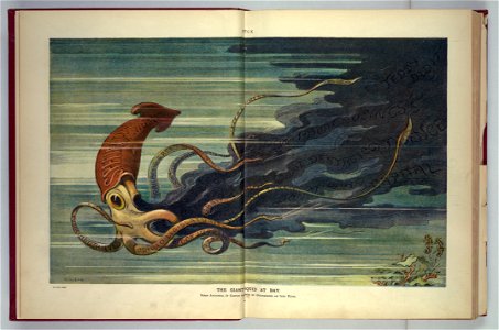 The giant squid at bay - Keppler. LCCN2011647277