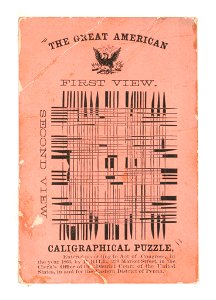 The great American caligraphical puzzle LCCN2004667991