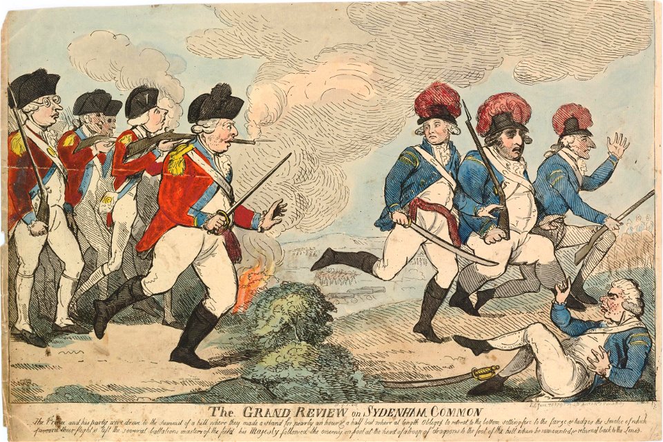 The grand review of Sydenham Common (BM 1851,0901.611)
