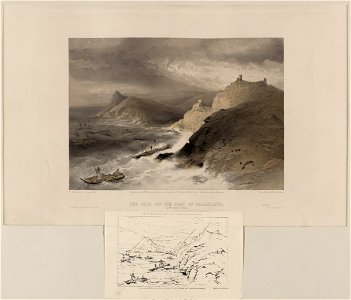 The gale off the port of Balaklava, 14th Nov. 1854 - W. Simpson del. ; R. Carrick lith. LCCN2004672563