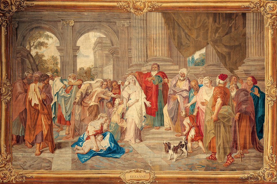 The Gobelins Manufactory - Susannah Accused of Adultery - Google Art Project