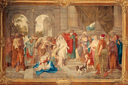 The Gobelins Manufactory - Susannah Accused of Adultery - Google Art Project