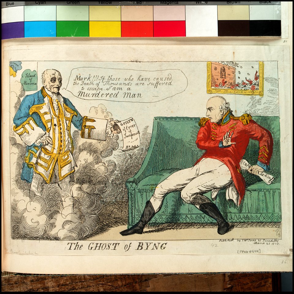 The Ghost of Byng (caricature) RMG PX8598