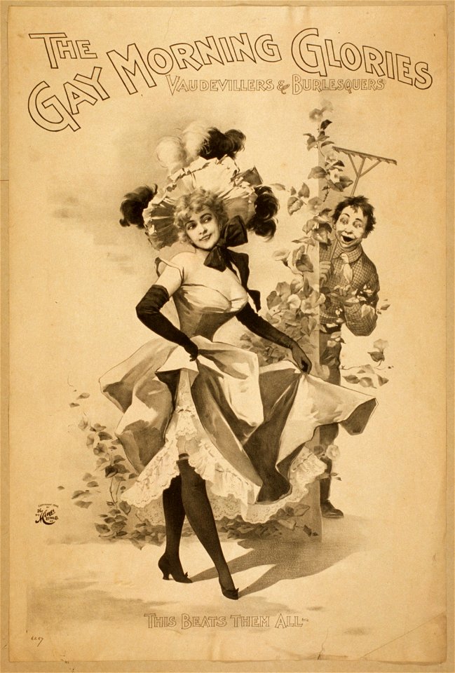 The Gay Morning Glories Vaudevillers & Burlesquers LCCN2014635692