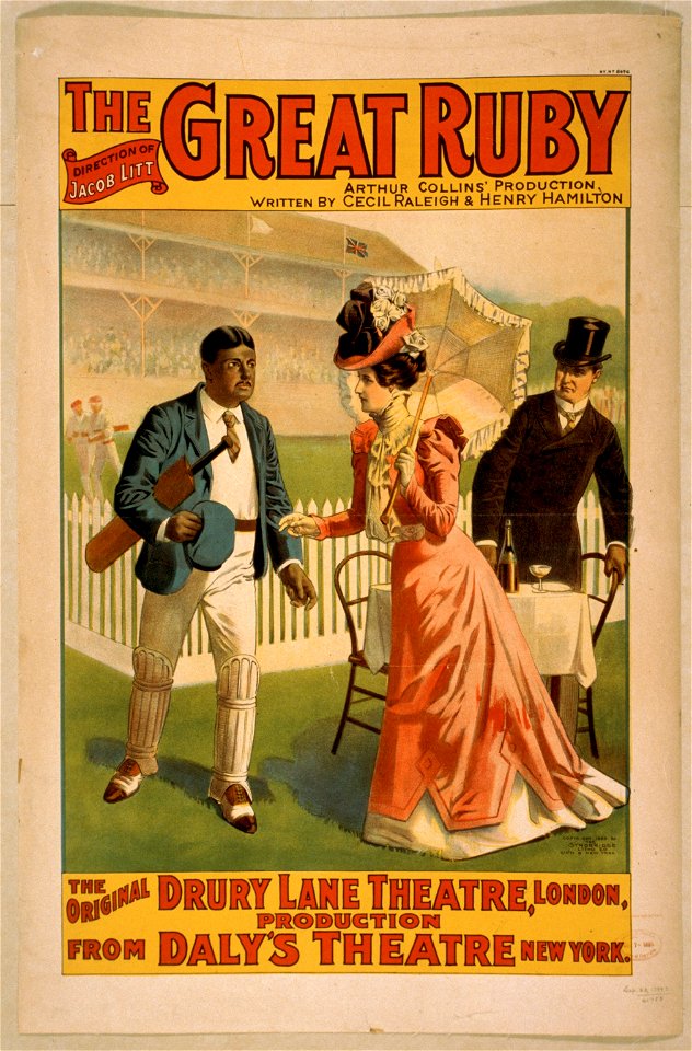 The great ruby Arthur Collins' production ; written by Cecil Raleigh & Henry Hamilton. LCCN2014636451