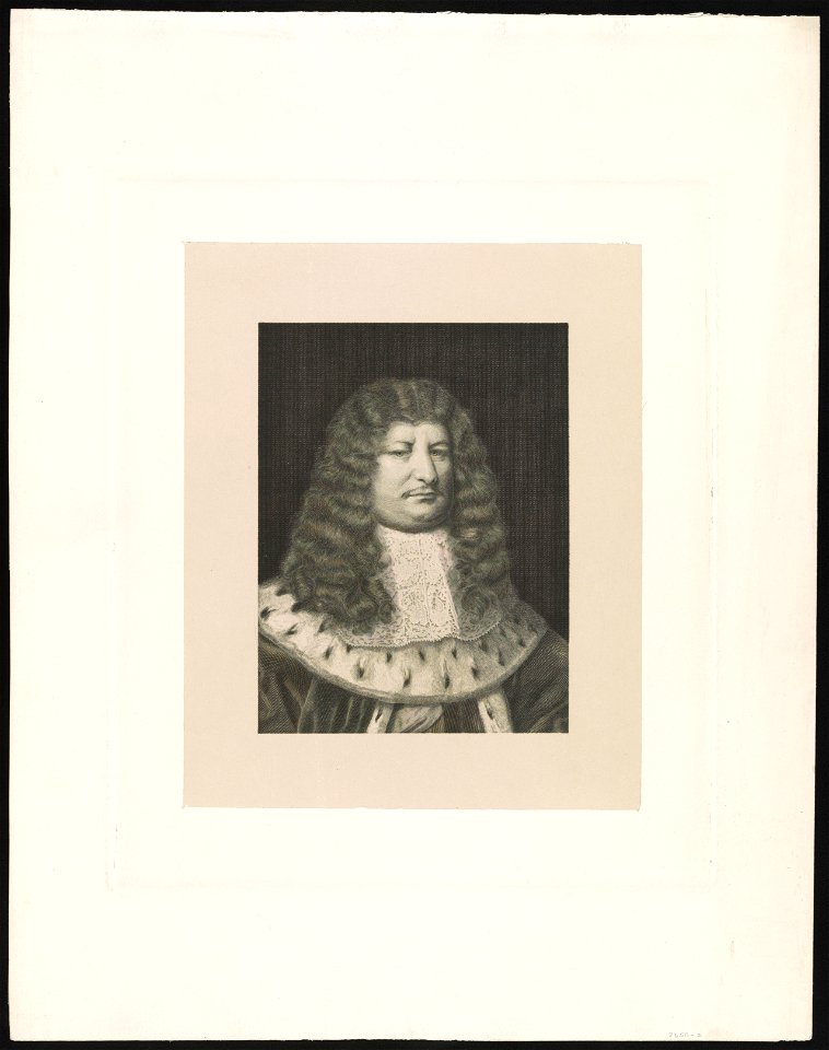 The great elector, Friedrich Wilhelm, head-and-shoulders portrait, facing slightly right, wearing ermine robe LCCN2014645192