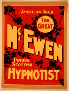 The great McEwen, famous Scottish hypnotist LCCN2014636922