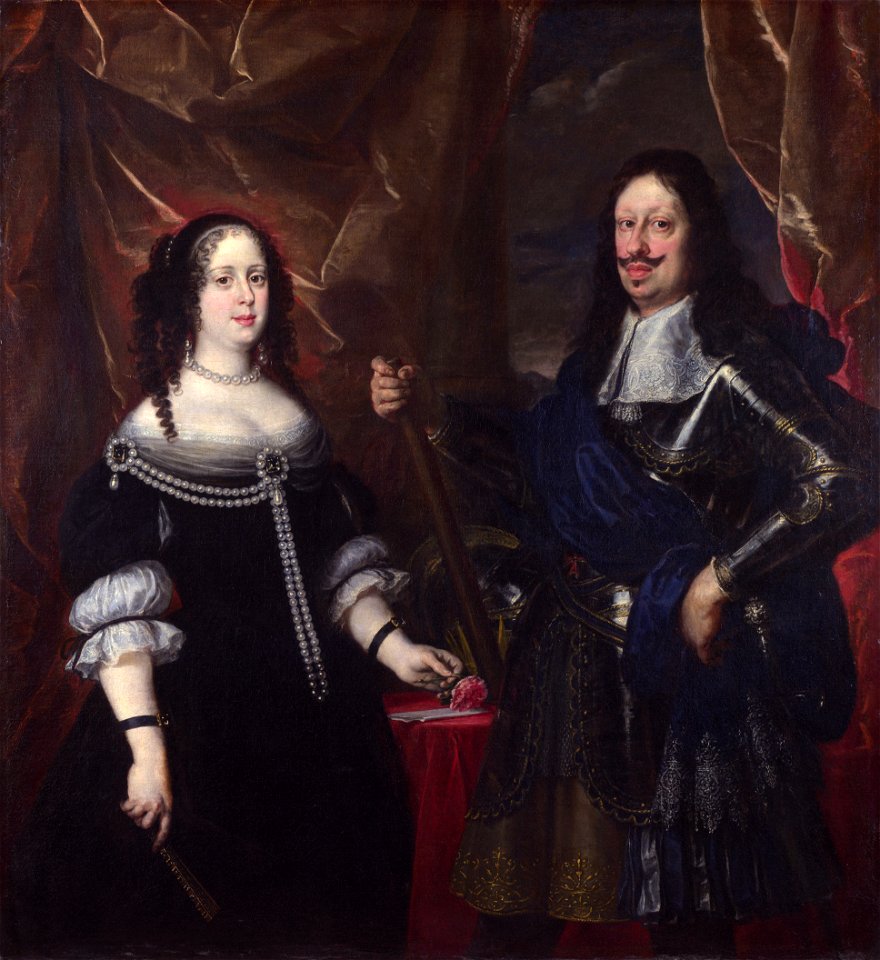 The Grand Duke Ferdinand II of Tuscany and his Wife