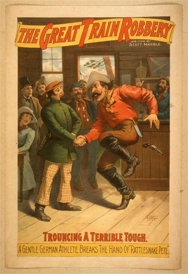 The great train robbery written by Scott Marble. LCCN2014636175