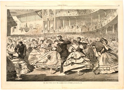 The great Russian ball at the Academy of Music, November 5, 1863 (Boston Public Library)