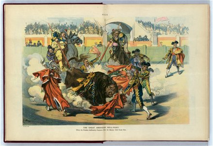 The great American bull-fight - Kep. LCCN2011649375