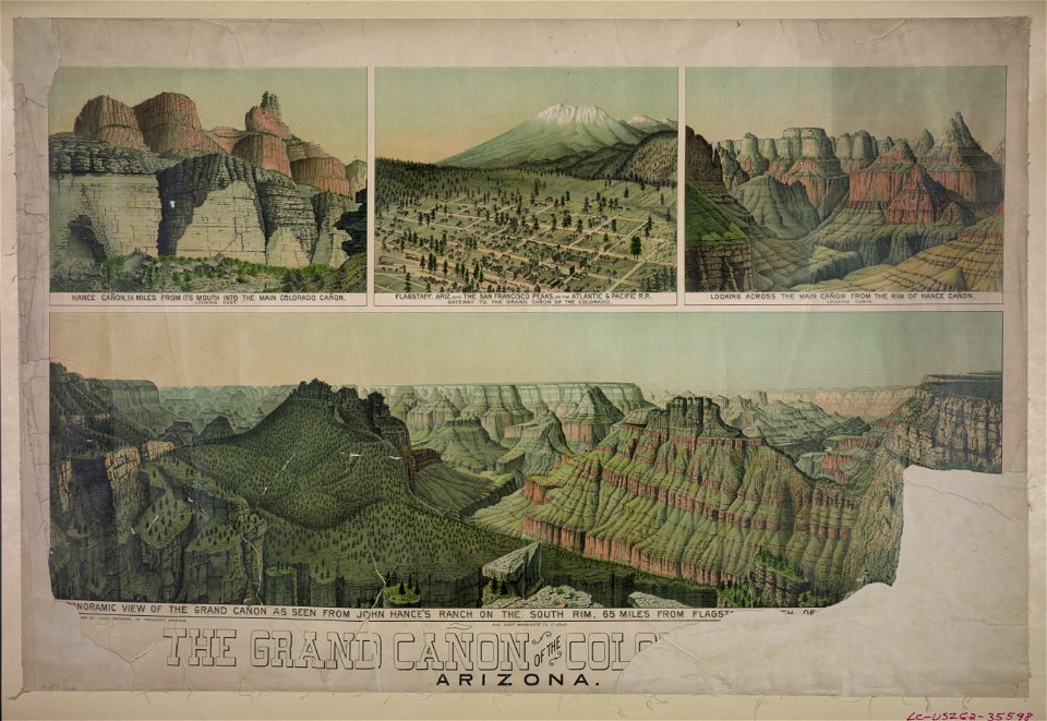 The Grand Cañon of the Col, (cropped) Arizona LCCN2003688552