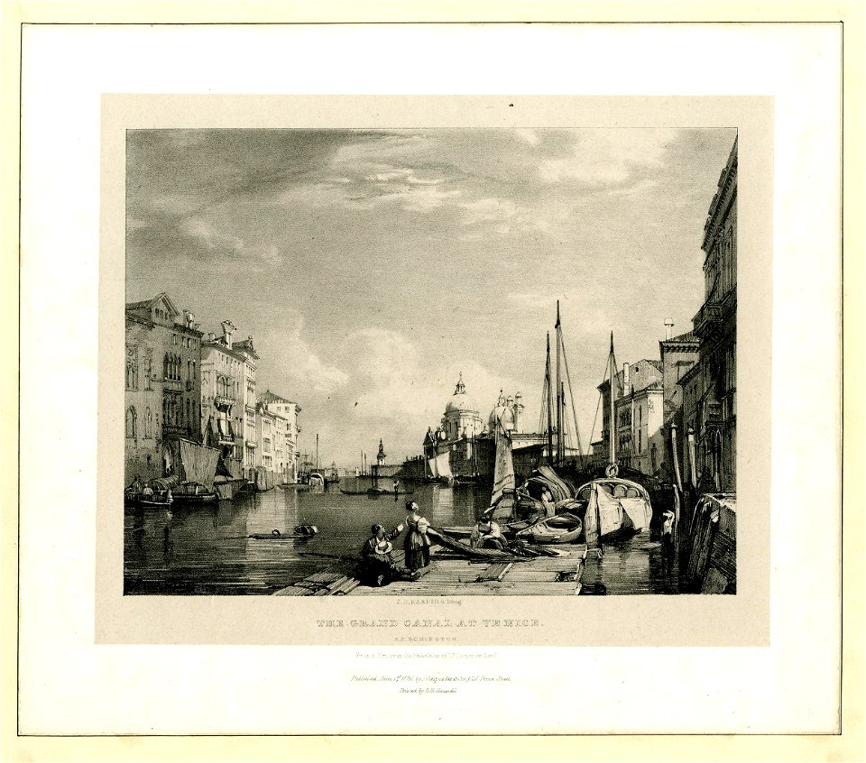The Grand Canal at Venice (BM 1852,0705.25)