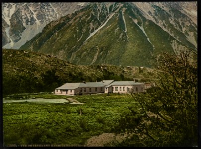 The Government Hermitage Hotel, Mt. Cook LCCN2017658084