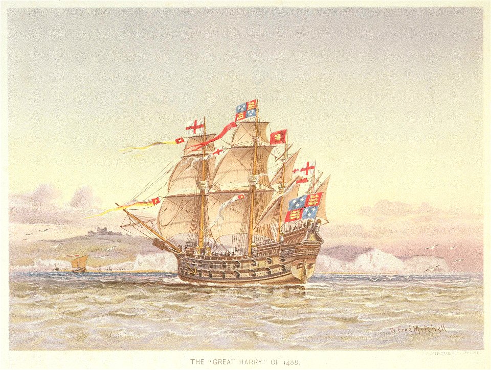The Great Harry of 1488 RMG PU0281