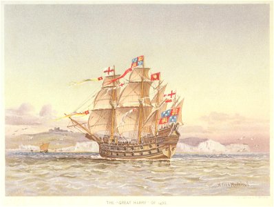 The Great Harry of 1488 RMG PU0281