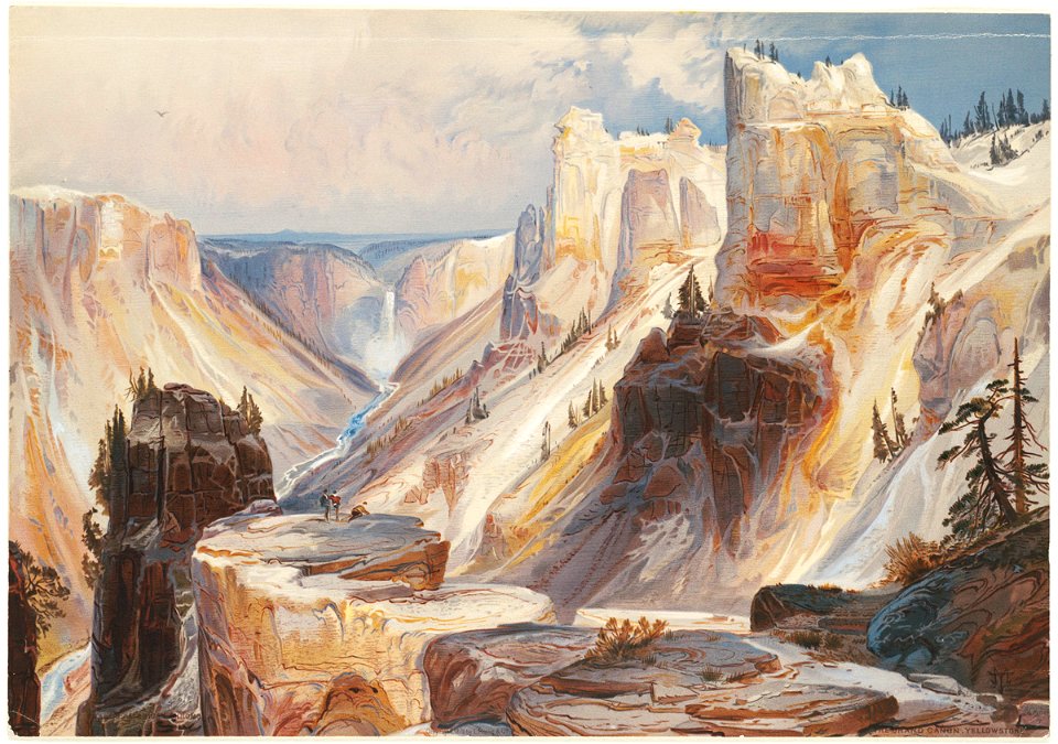 The Grand Canyon, Yellowstone (Boston Public Library)